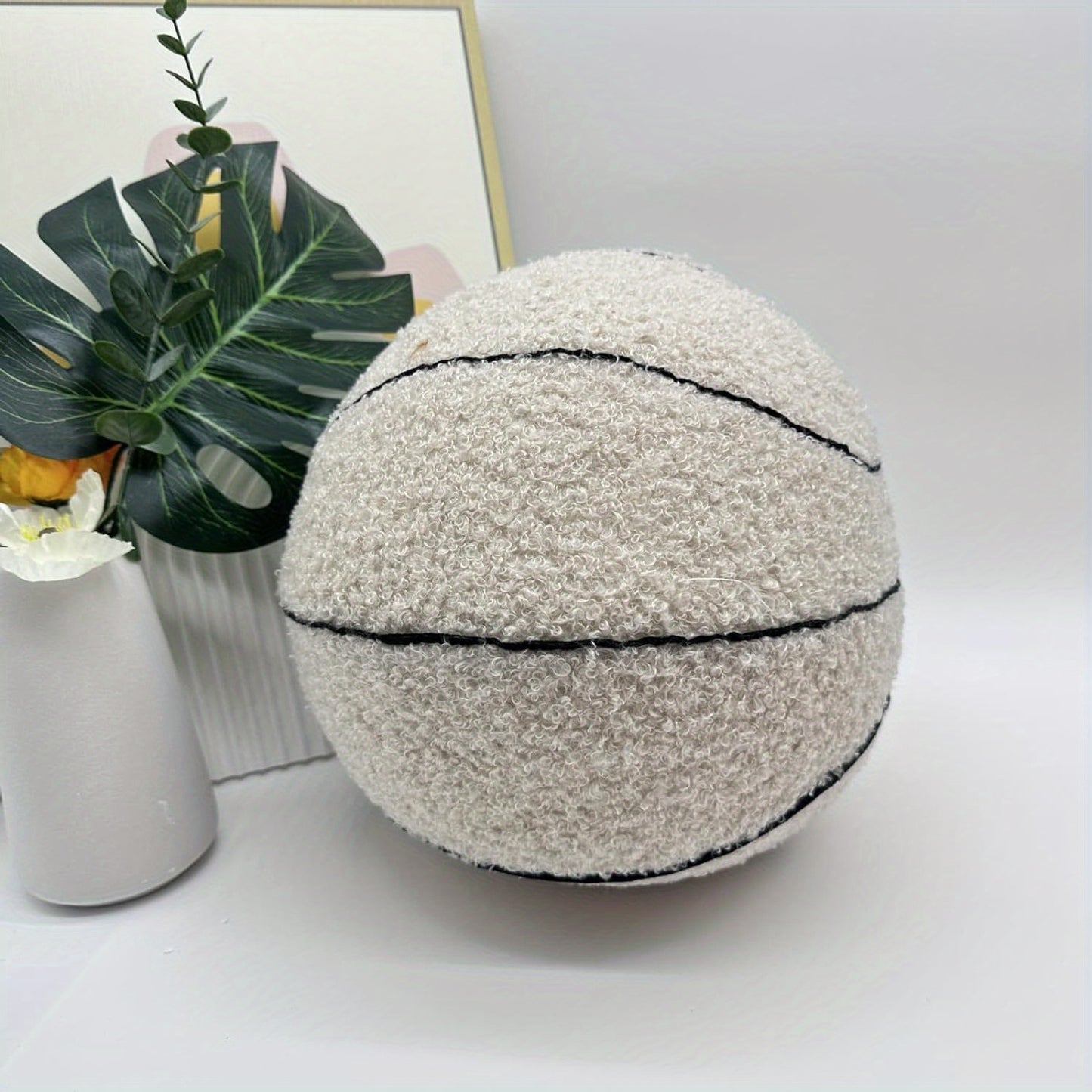 Plush Basketball Pillow