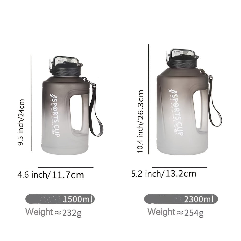 Gradient Color Sports Water Jug