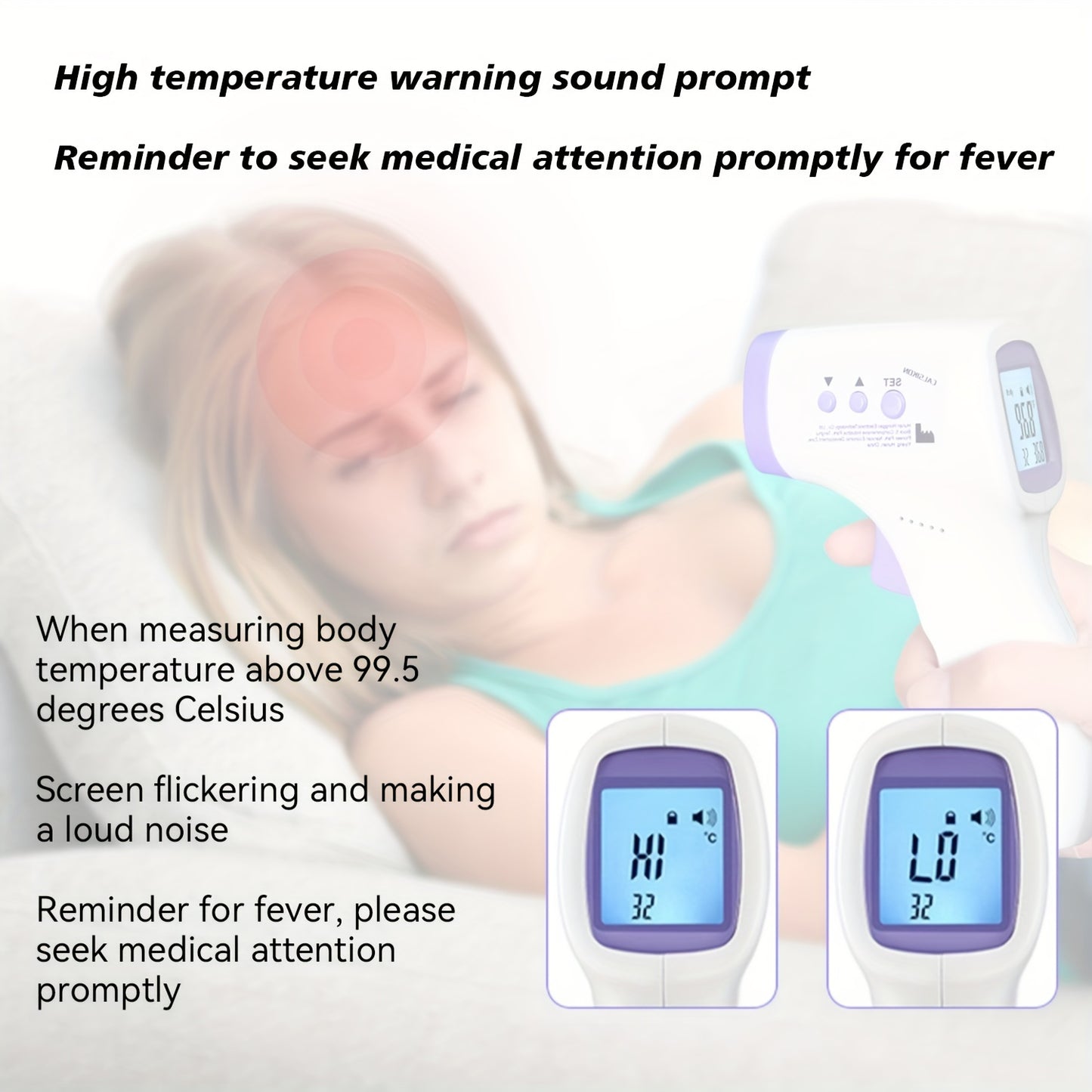 No Touch Forehead Thermometer