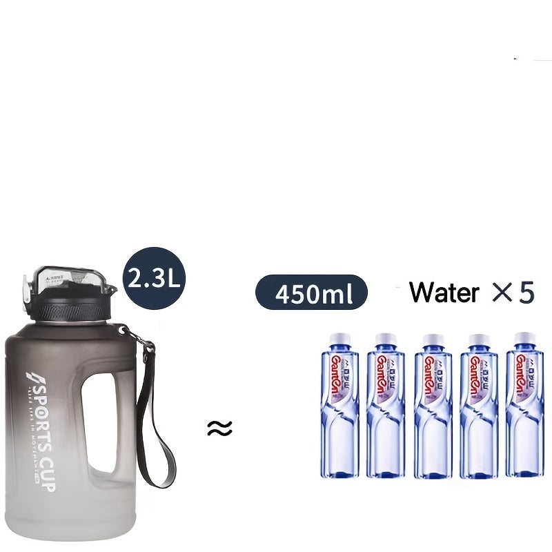 Gradient Color Sports Water Jug