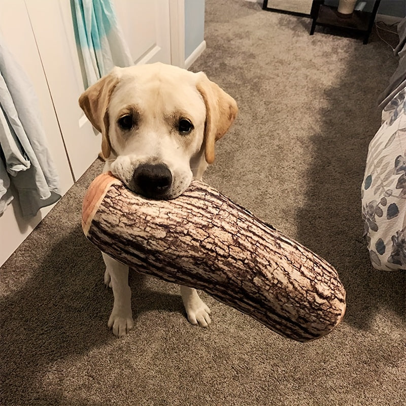 Decorative Wood Log Pillow