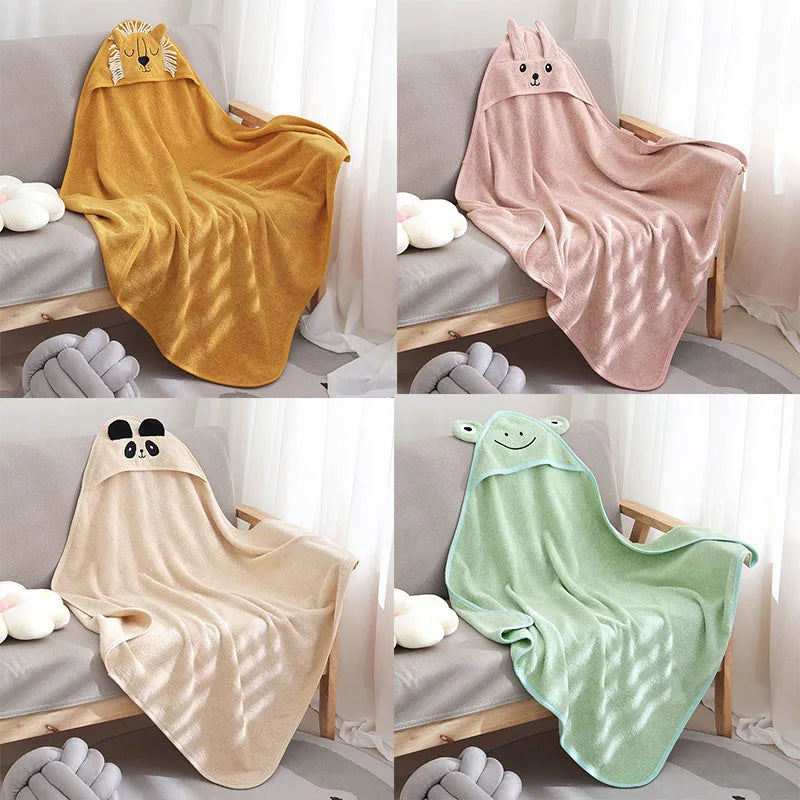 Animal Hooded Baby Towel