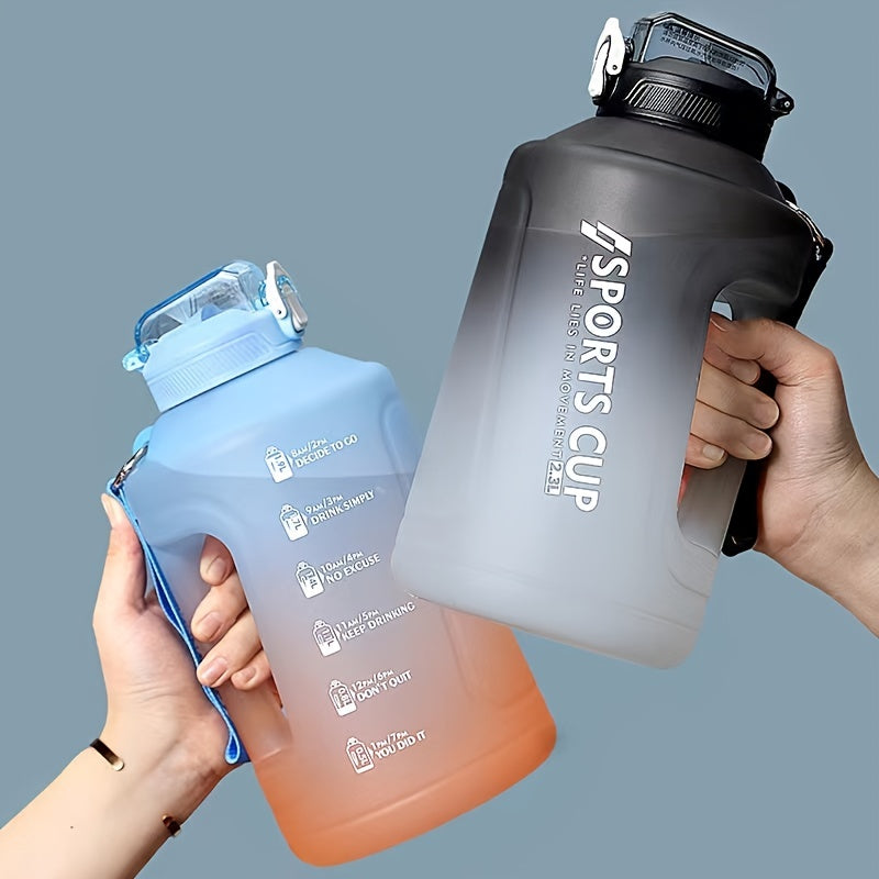 Gradient Color Sports Water Jug