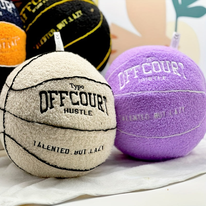 Plush Basketball Pillow